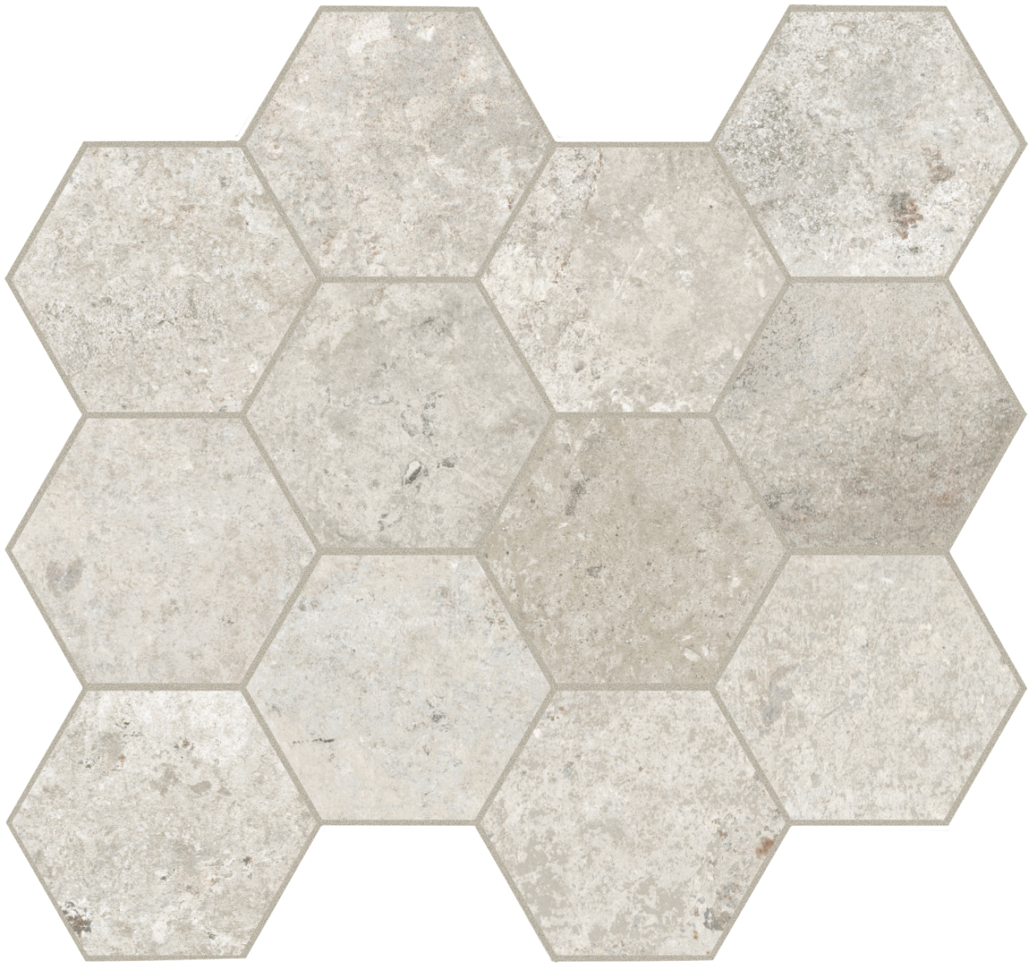 hexagony v designu betonu