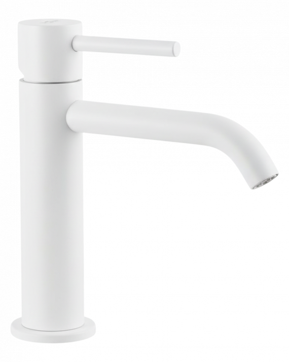 cloud dancer bílá umyvadlová baterie do koupelen